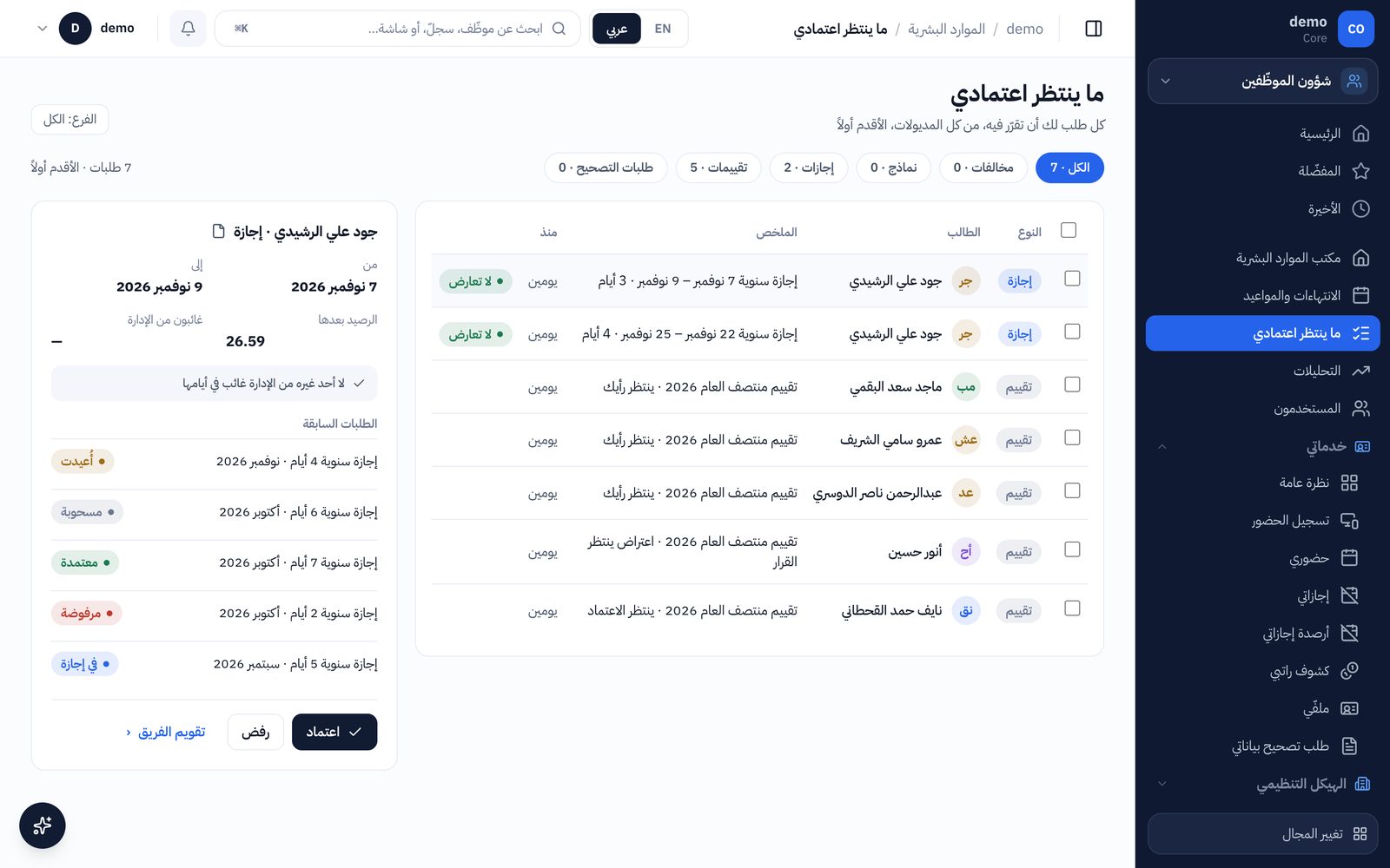ما ينتظر اعتمادي