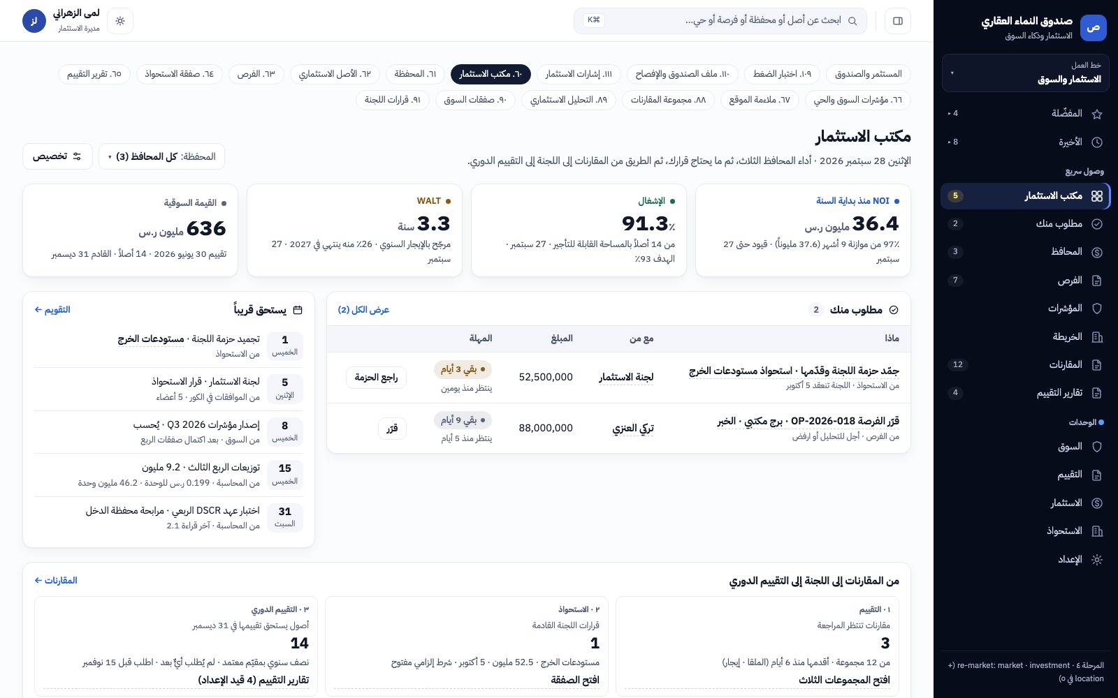 مكتب الاستثمار